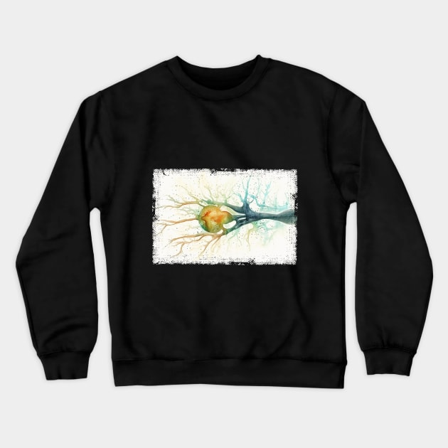 Abstract Human nerve cell Crewneck Sweatshirt by erzebeth